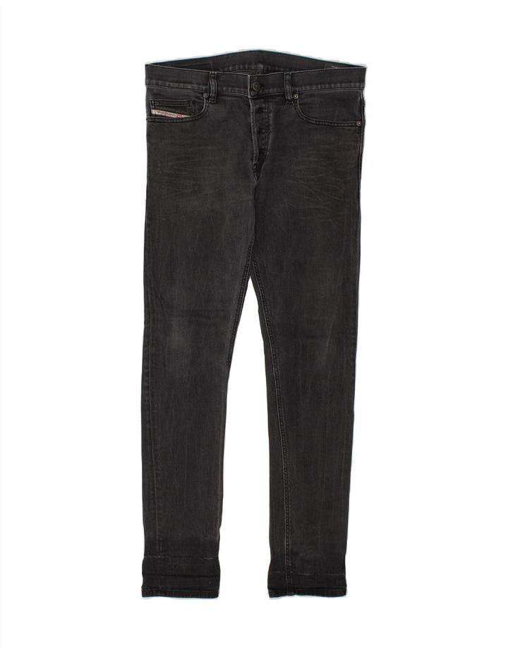 Jeans slim da uomo DIESEL W32 L32 cotone nero