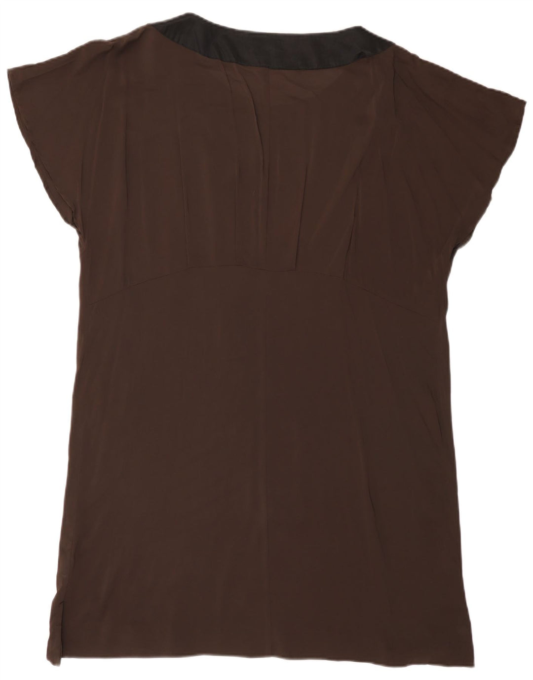 Blusa da donna Persona taglia 23 in viscosa marrone medio
