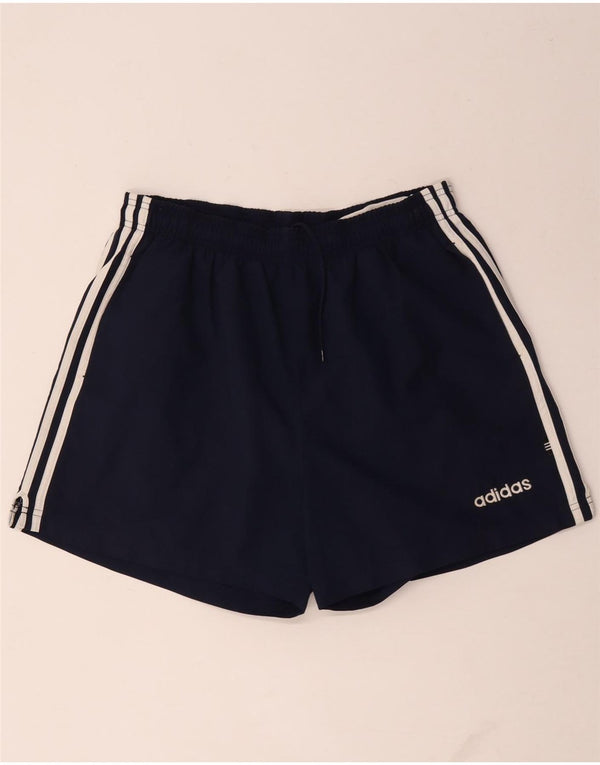 Adidas Mens Sport Shorts Medium Navy Blue Polyester