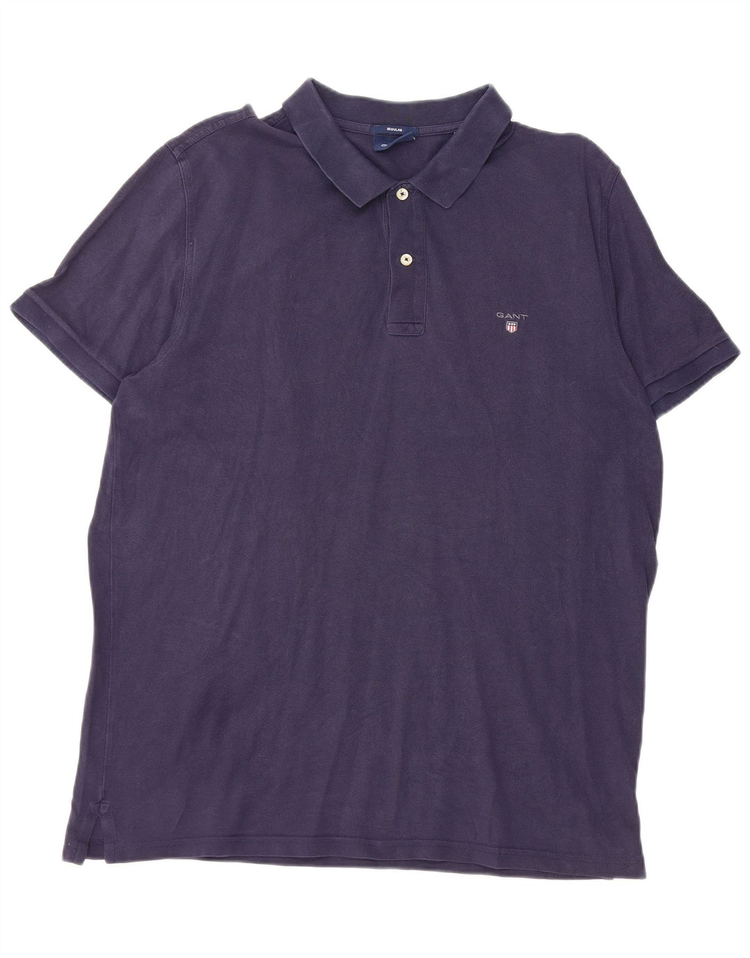 Polo Gant da uomo vestibilità regolare 2XL in cotone blu navy