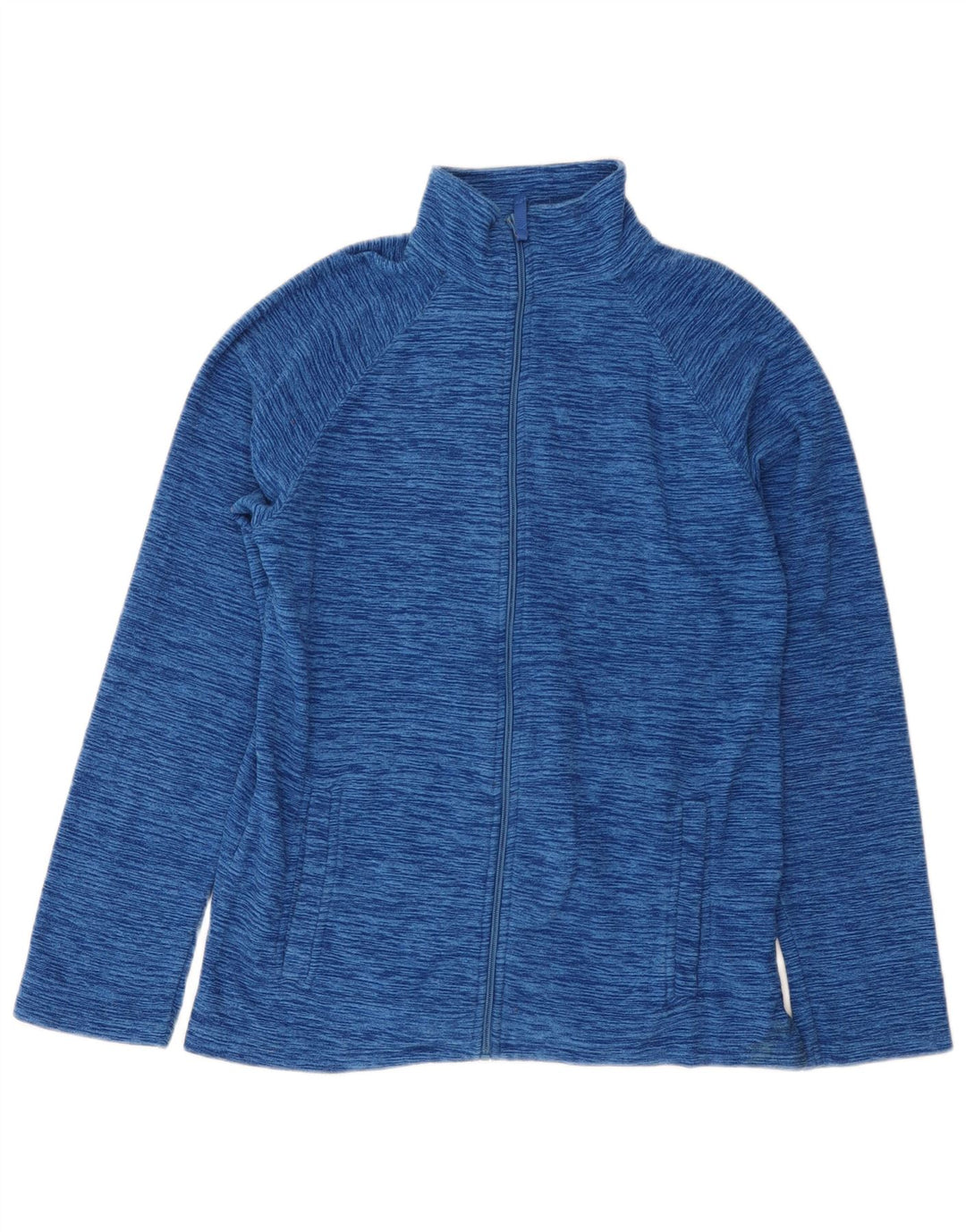 Giacca in pile da uomo Mountain Warehouse UK 34 XS Poliestere chiazzato blu