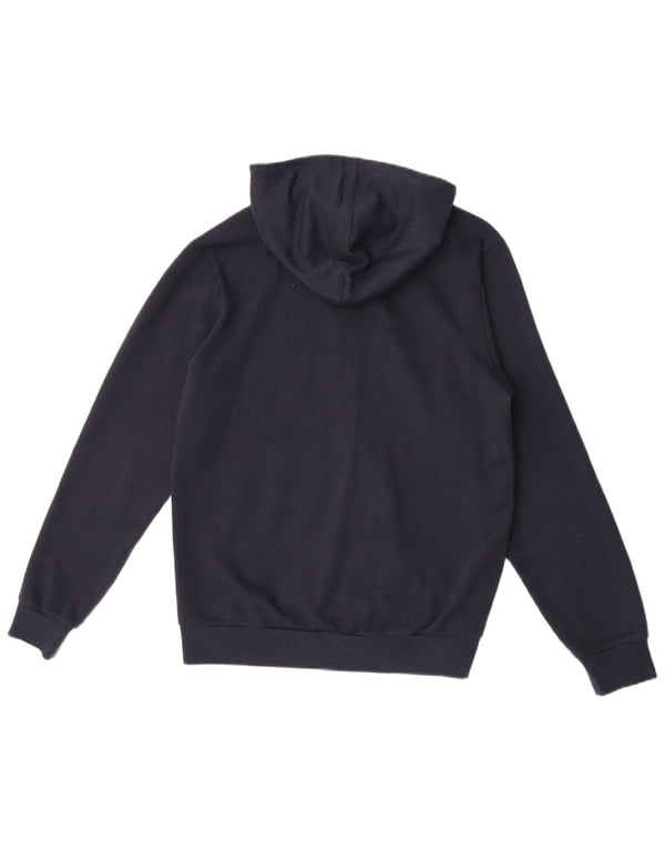 Maglione con cappuccio e zip grafica Champion per ragazzi 15-16 anni 2XL Blu navy
