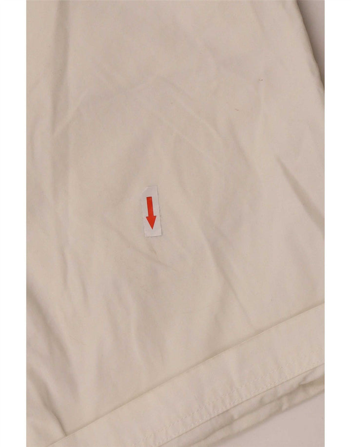 Pantaloncini chino da uomo Dockers medi W30 in cotone bianco