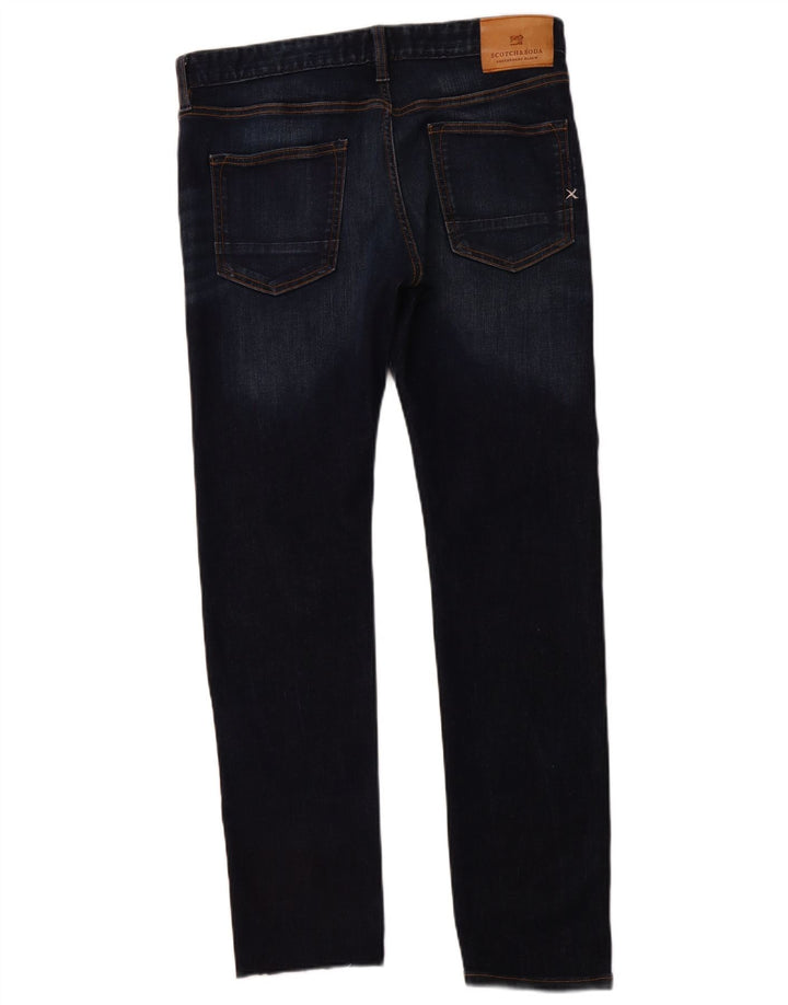 SCOTCH & SODA Jeans slim da uomo Ralston W31 L32 cotone blu navy
