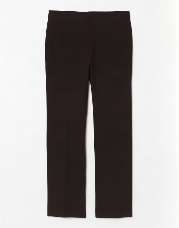 Pantaloni da abito dritti da donna Marks & Spencer UK 16 Large W36 L28 Neri