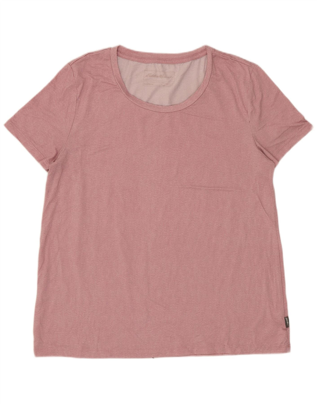 T-shirt da donna EDDIE BAUER UK 10 piccola rosa poliestere
