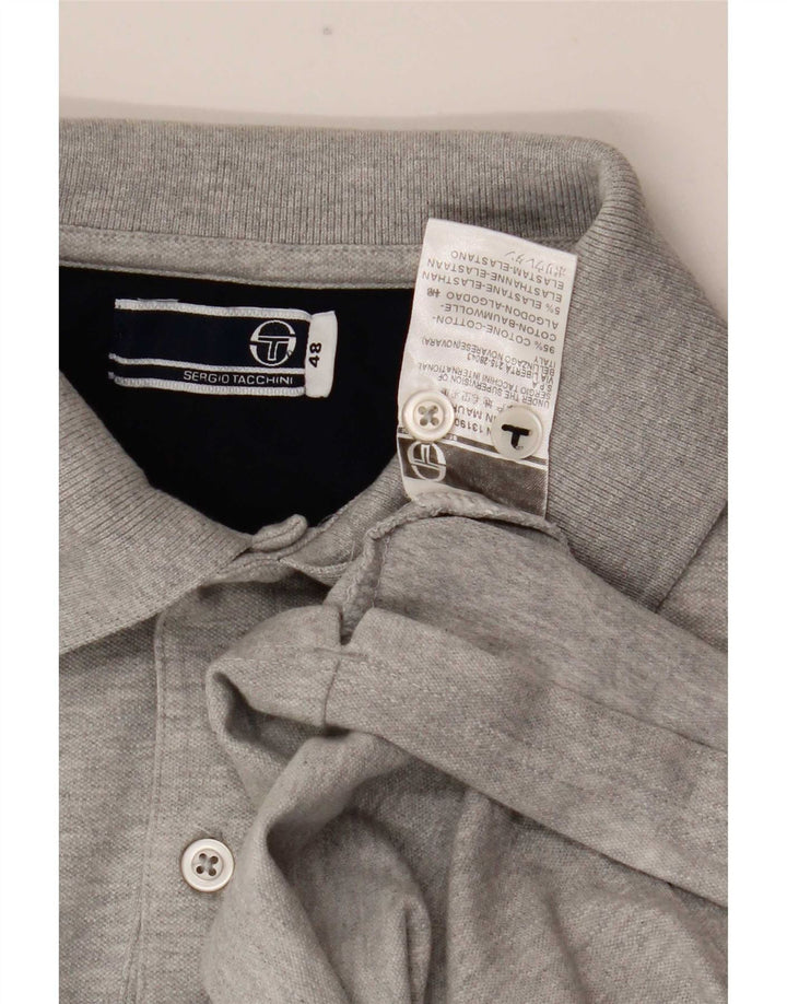 Polo Uomo Sergio Tacchini IT 48 Small Cotone Grigio