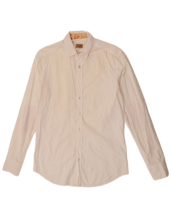 ALVIERO MARTINI Camicia Uomo Medium White Colourblock