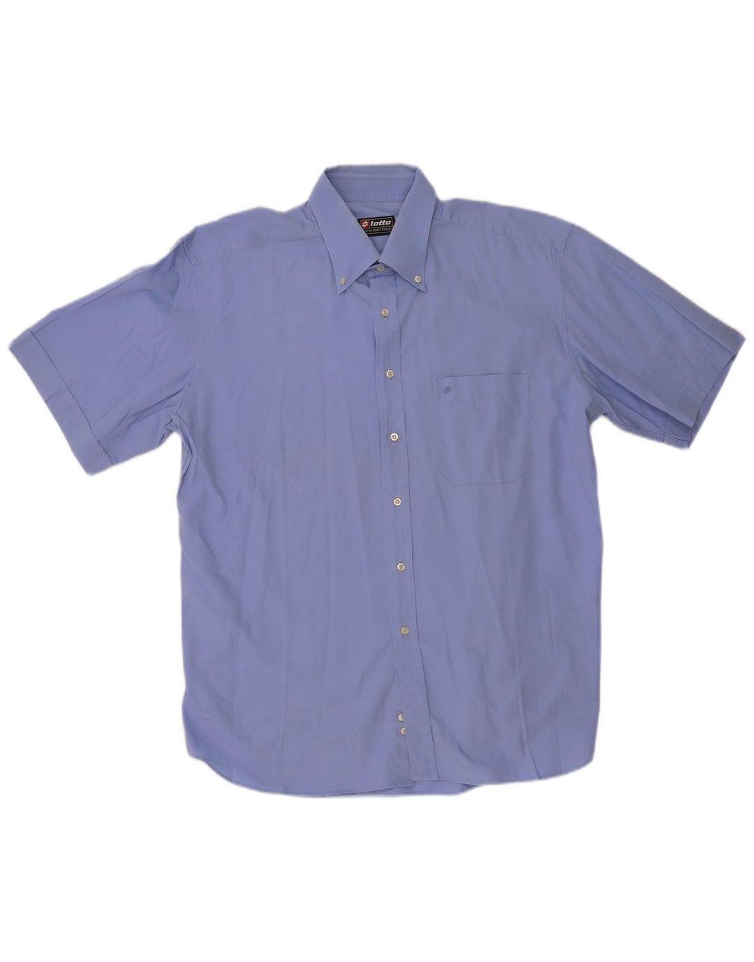 Camicia a maniche corte da uomo Lotto Large Blu