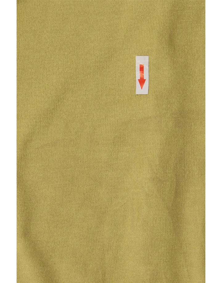 Maglione cardigan da donna Marks & Spencer UK 14 verde medio
