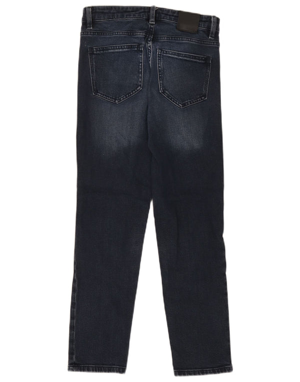 Jeans slim da donna Massimo Dutti EU 34 2XS W24 L25 Cotone blu navy