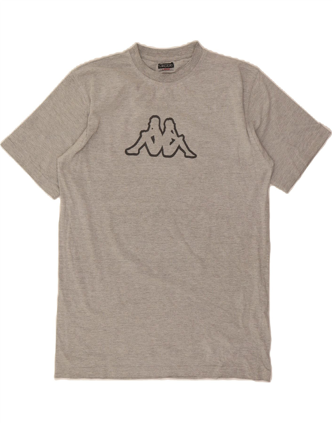 KAPPA Mens Graphic T-Shirt Top Large Grey Cotton Vintage Kappa and Second-Hand Kappa from Messina Hembry 