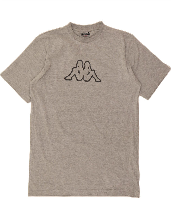 KAPPA Mens Graphic T-Shirt Top Large Grey Cotton Vintage Kappa and Second-Hand Kappa from Messina Hembry 