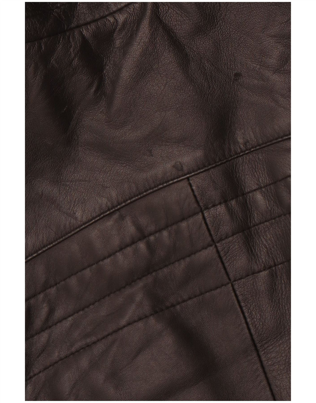 Giacca da pilota in pelle da uomo VINTAGE IT 54 2XL Pelle nera