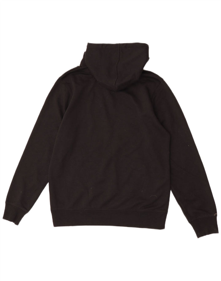 Felpa con cappuccio grafica da uomo Jack & Jones, poliestere nero medio
