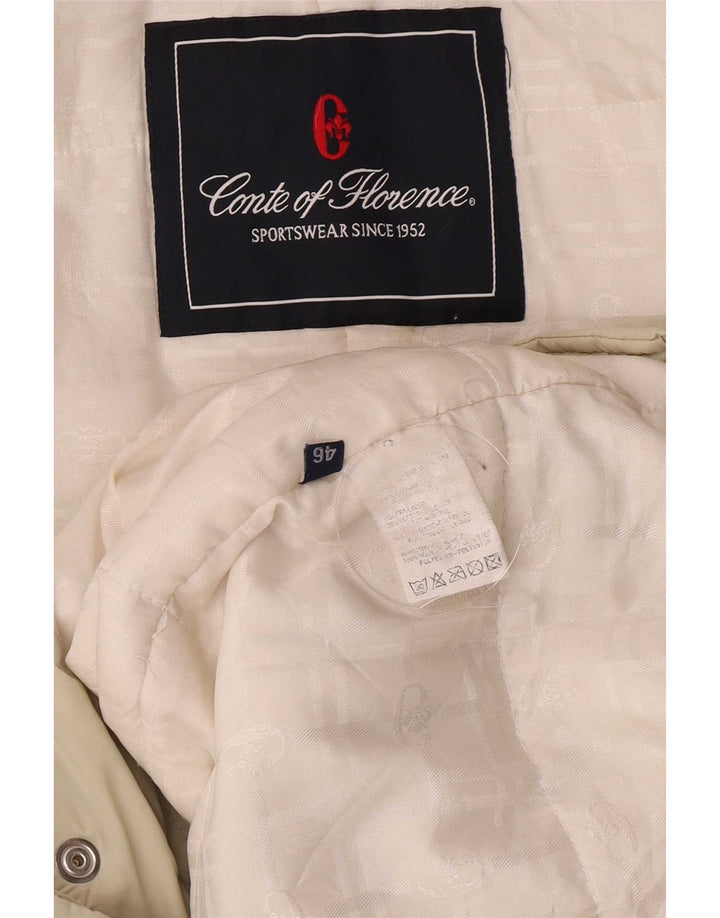Giubbotto Imbottito Donna Conte of Florence IT 46 Large Beige