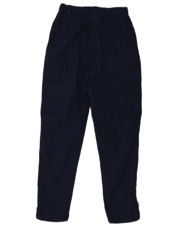 Pantaloni da tuta cargo Nike da uomo XS in nylon blu navy