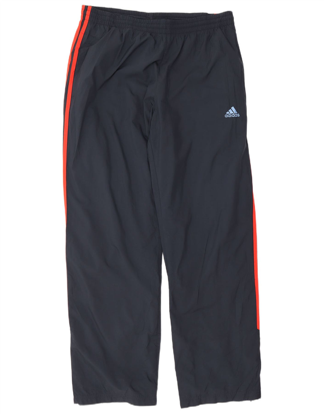 Pantaloni da tuta da uomo Adidas medi in poliestere blu navy