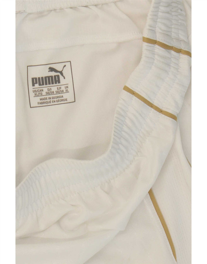 Pantaloncini sportivi Puma Italia da uomo XL bianchi