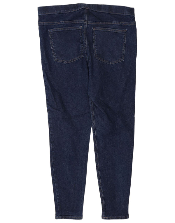 Jeans Jeggings da donna Marks & Spencer UK 16 Large W34 L27 Cotone blu navy