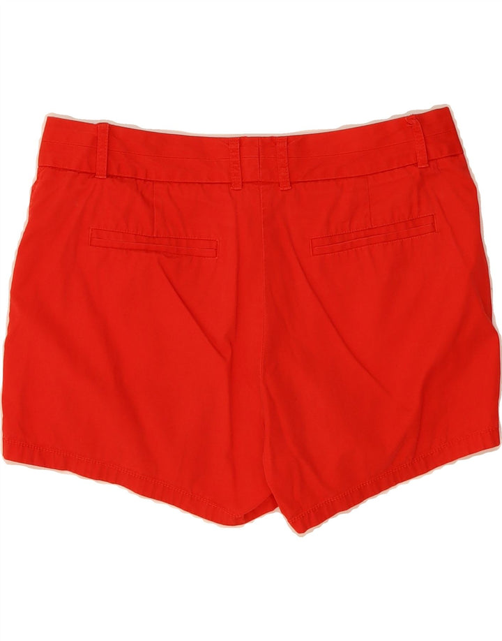 J. CREW Womens Broken In Chino Shorts US 6 Medium W30 Red Cotton Vintage J. Crew and Second-Hand J. Crew from Messina Hembry 