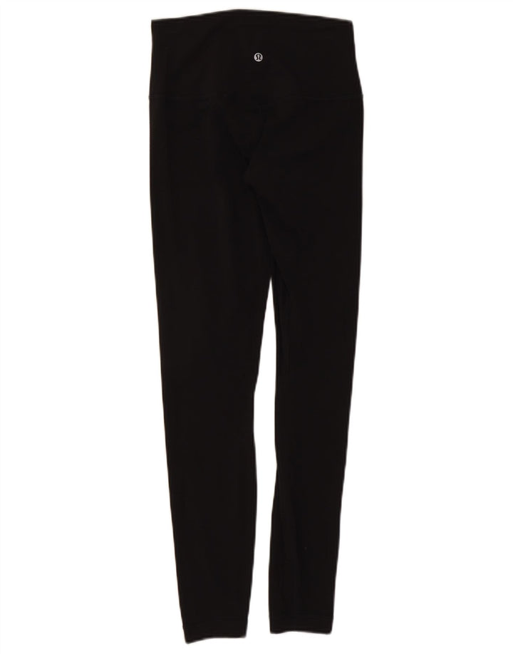 Leggings da donna Lululemon US 6 nylon nero medio