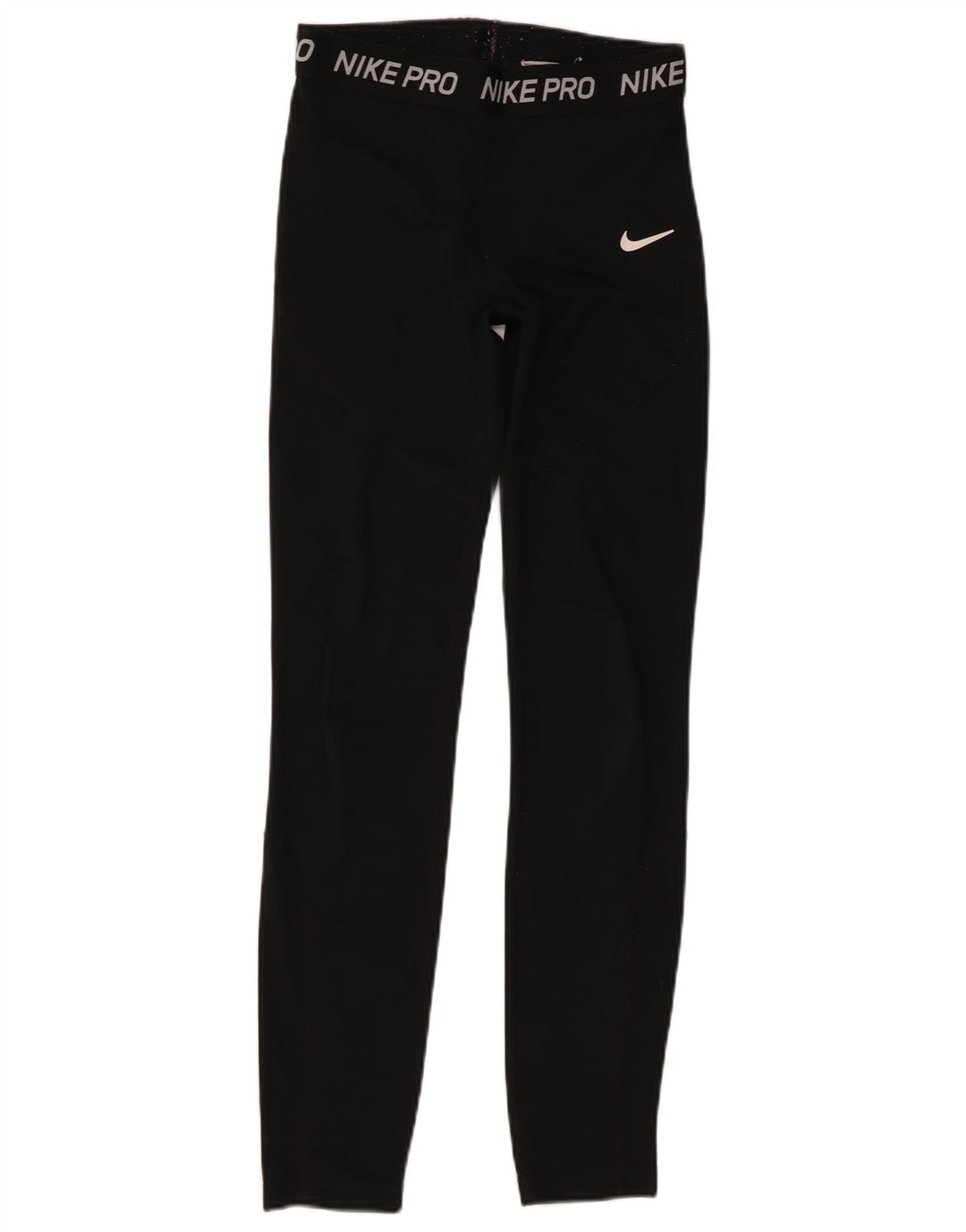 Leggings grafici da donna Nike UK 18 XL poliestere nero
