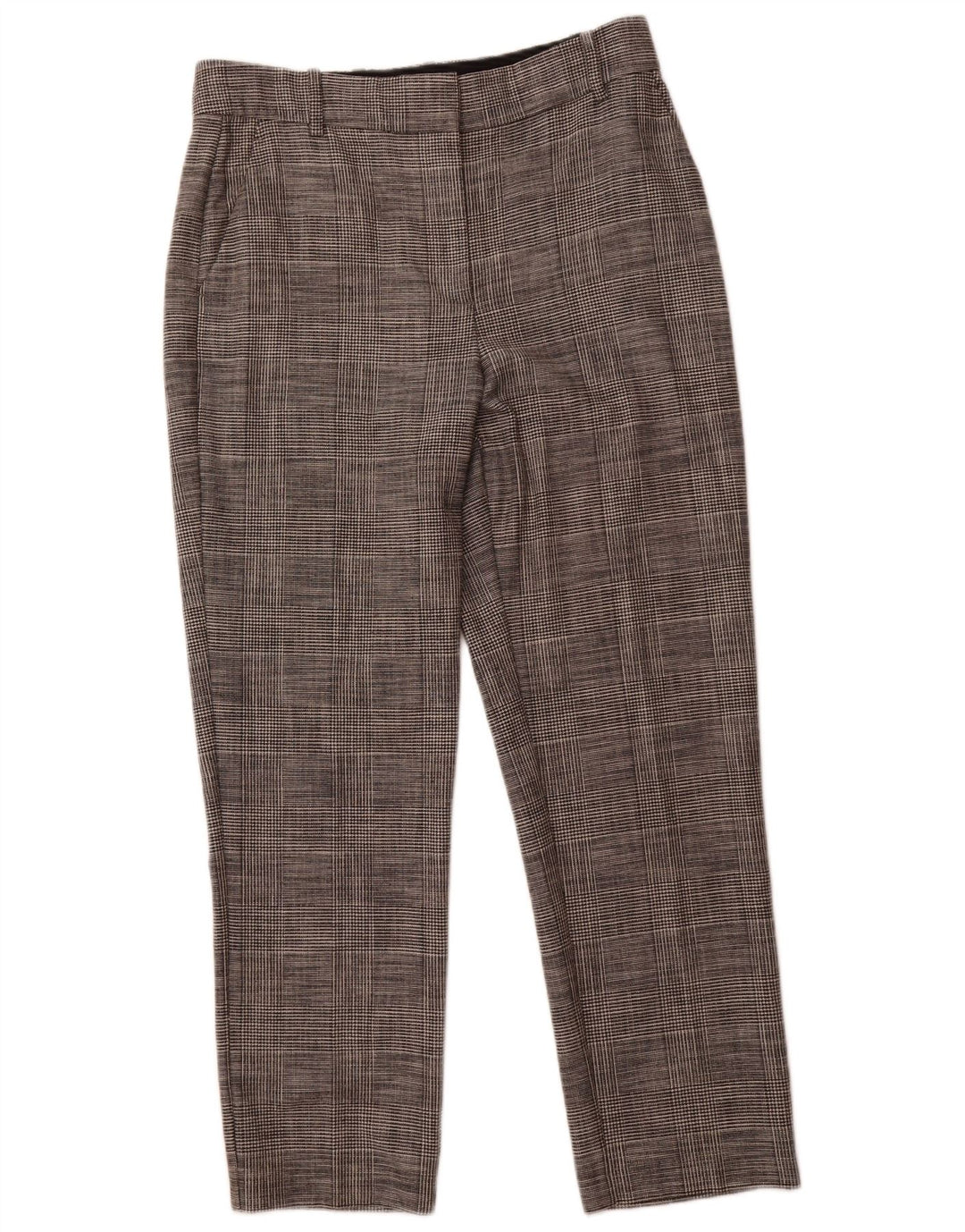 Pantaloni da abito a vita alta da donna REISS UK 12 Medium W32 L28 Grigio