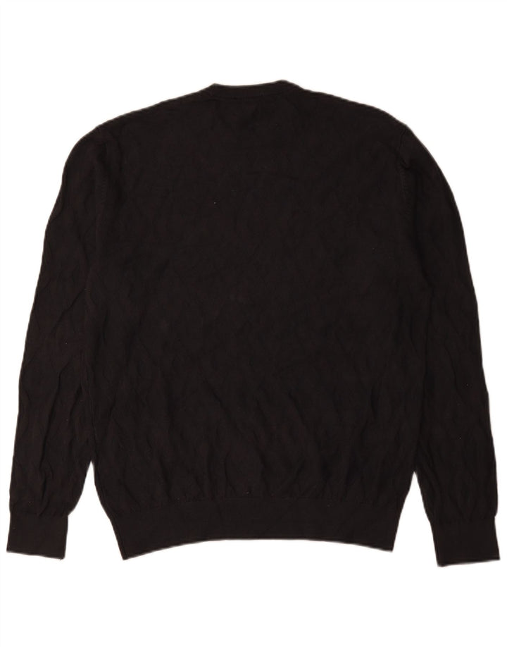 Maglione Uomo Girocollo Emporio Armani in Viscosa Grigio Medio