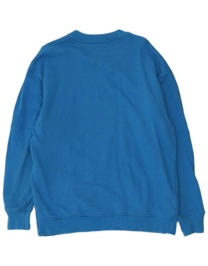 Zara Uomo Felpa Maglione Grande Blu