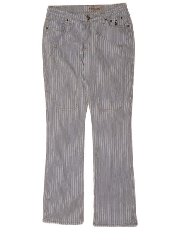 Pantaloni casual dritti da uomo Jeckerson IT 48 medio W30 L34 a righe blu