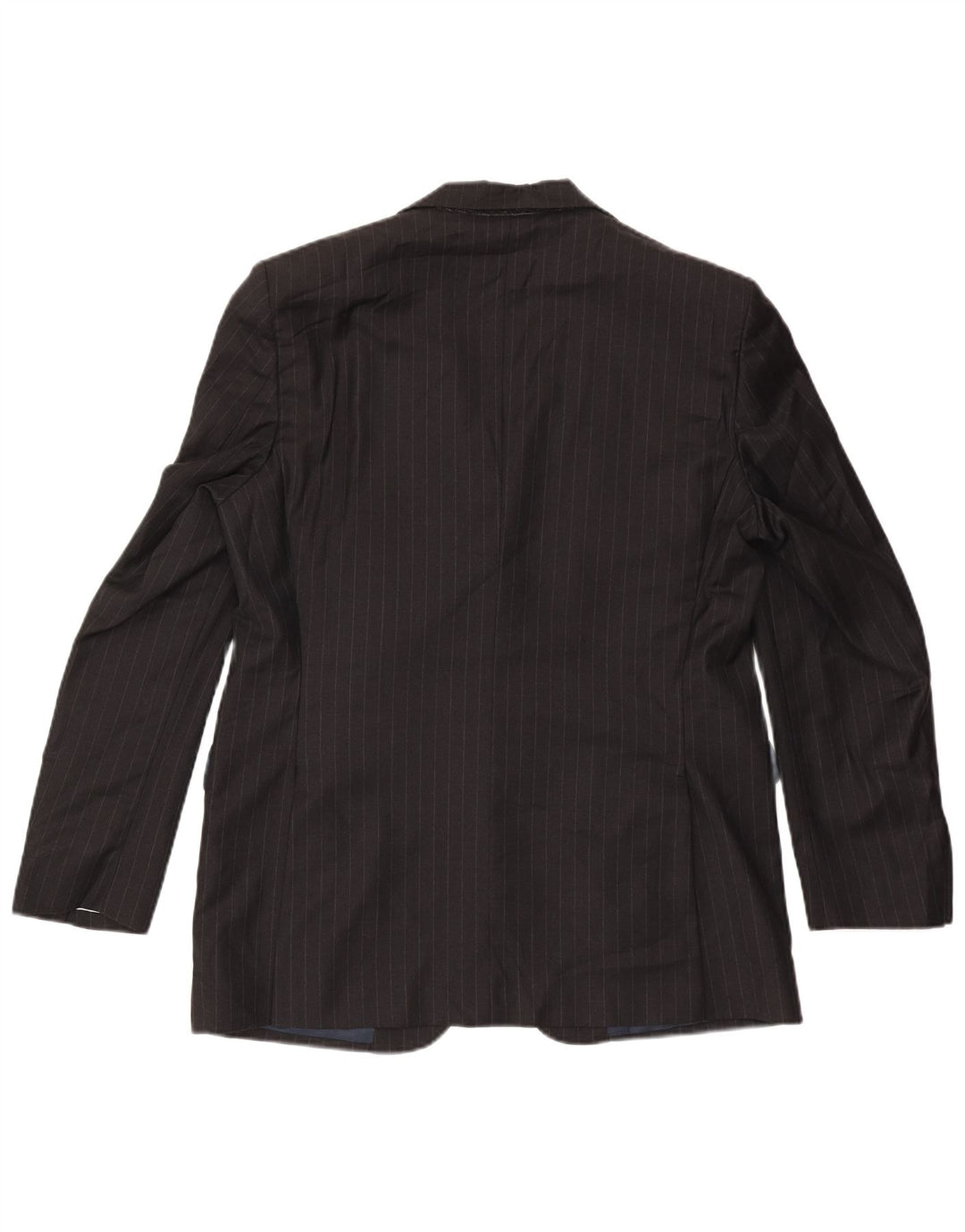 Giacca blazer a 2 bottoni Marks & Spencer da uomo UK 42 grande lana gessata grigia