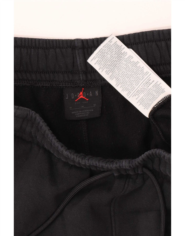 Pantaloncini sportivi Jordan da uomo, cotone medio nero