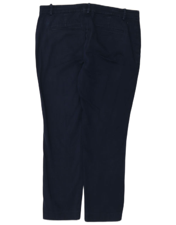 Pantaloni corti slim da donna Ralph Lauren US 8 medi W32 L25 Blu navy