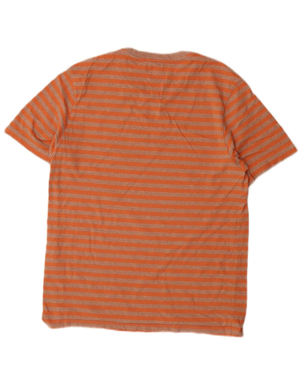 T-shirt Levi's da uomo con vestibilità standard, piccola, in cotone a righe arancioni