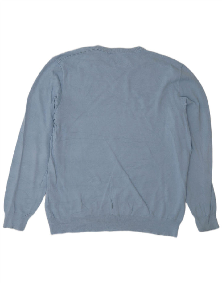 Levi's Uomo Maglione Girocollo Maglione Grande Cotone Blu