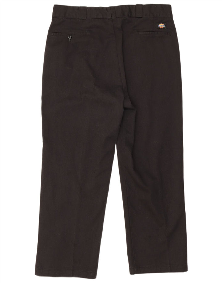 Pantaloni chino dritti da uomo Dickies W38 L29 poliestere nero