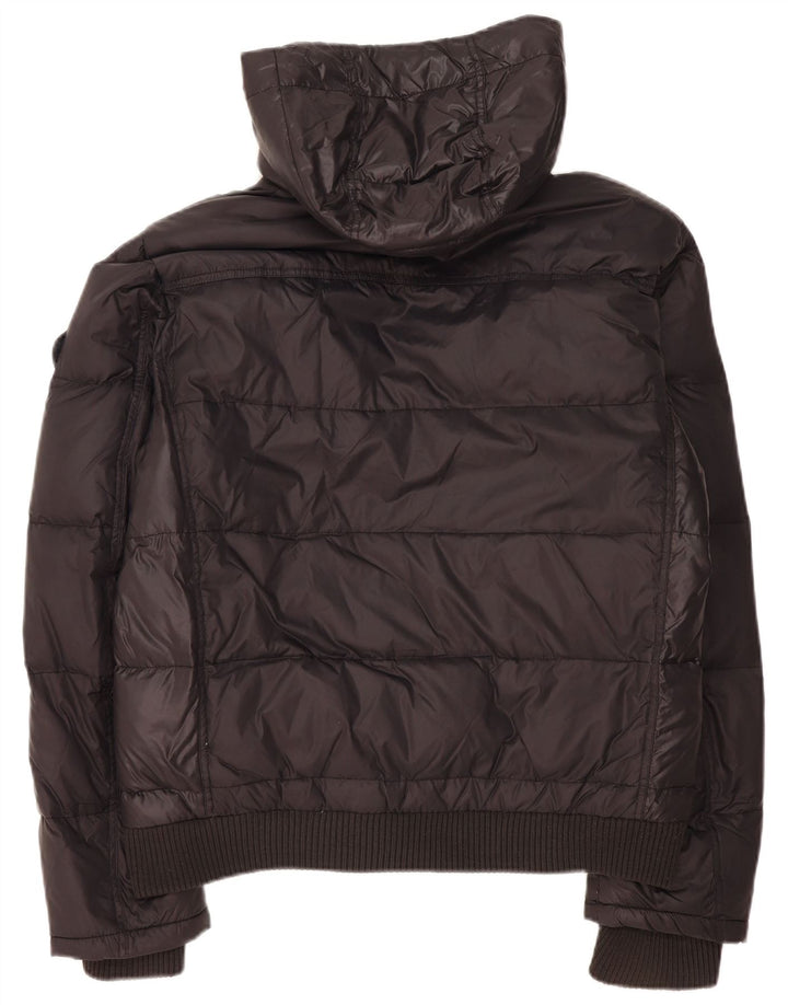 Piumino Uomo Sergio Tacchini con Cappuccio IT 52 XL Nero Poliammide