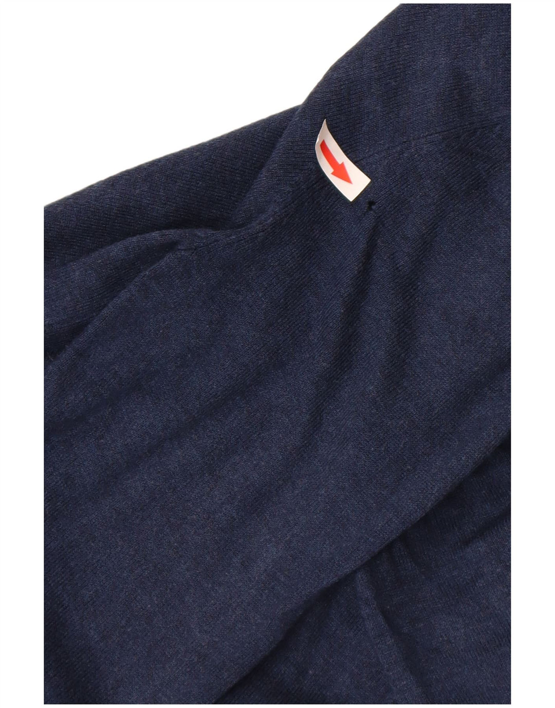 Maglione cardigan da donna Marks & Spencer UK 10 piccolo in viscosa blu navy