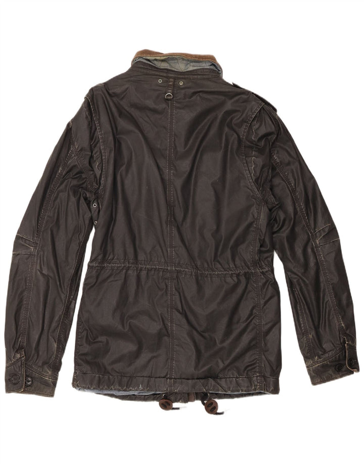 Giacca militare da uomo Levi's UK 40 grande cotone nero