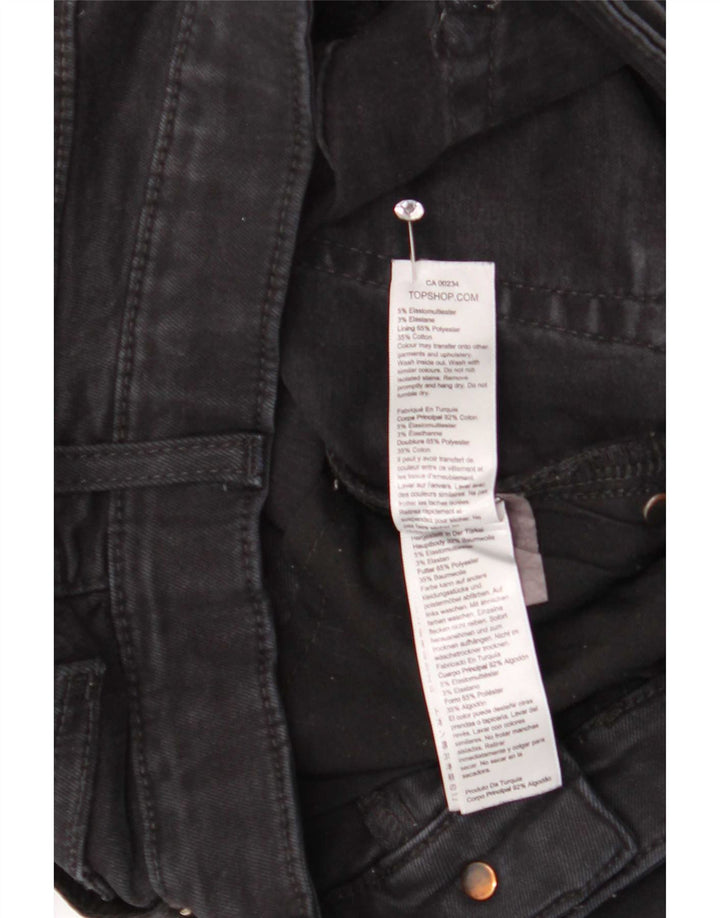 Jeans skinny da donna Topshop W30 L27 elastan nero