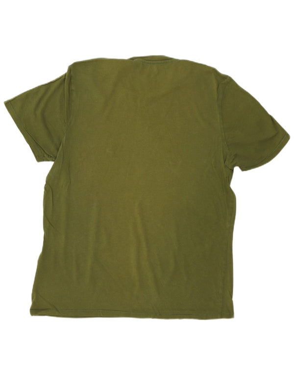 T-shirt grafica da uomo Levi's Top grande in cotone verde
