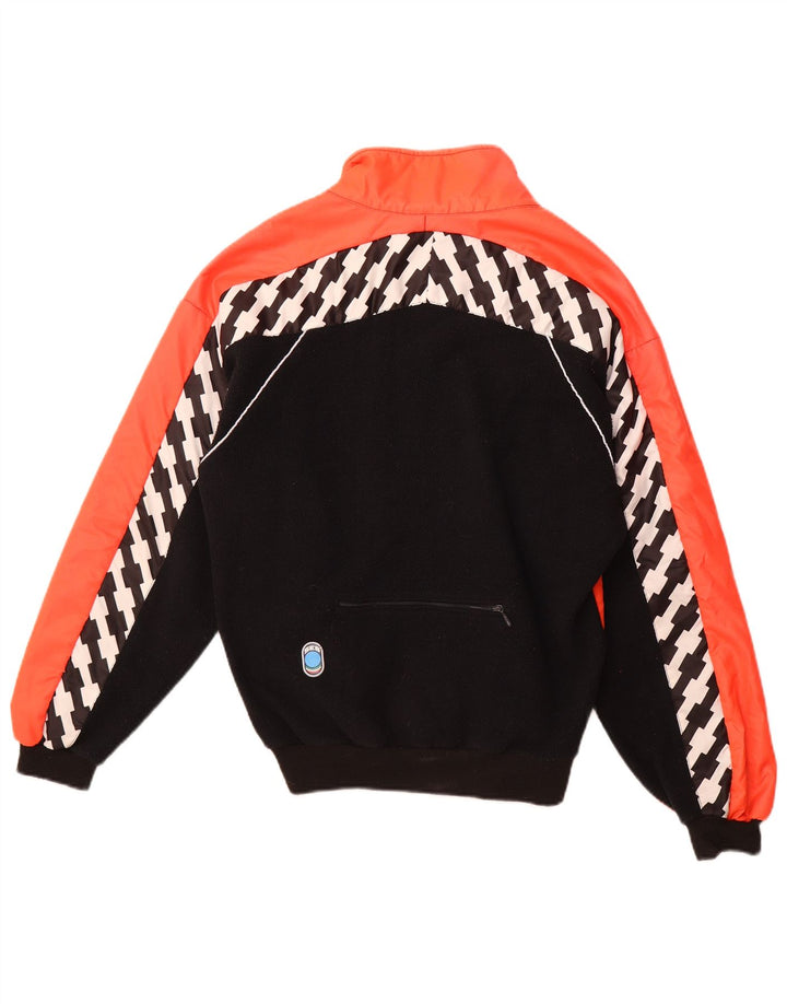 Giubbotto bomber da uomo VINTAGE UK 40 Large Arancione Colourblock Poliestere