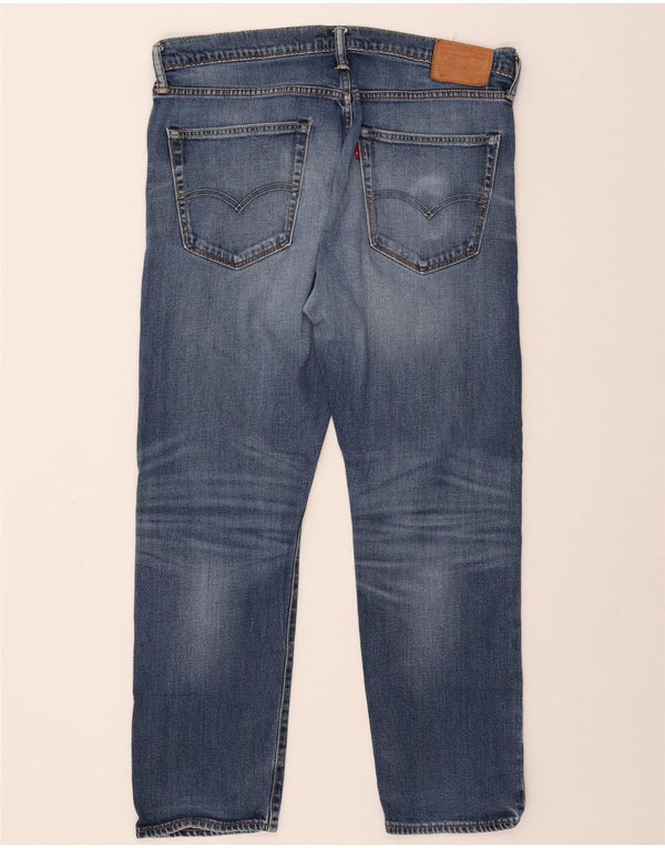 LEVI'S Jeans da uomo 502 affusolati W36 L28 cotone blu