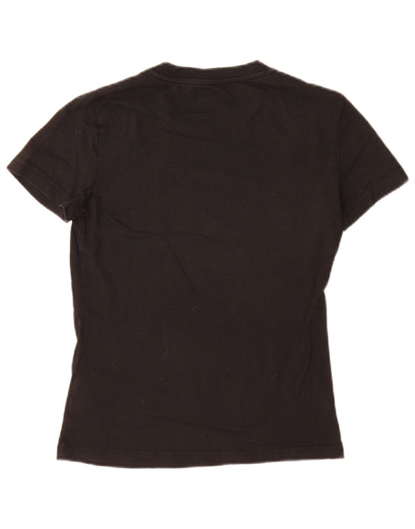 T-shirt grafica Adidas da donna Terrex Top UK 4/6 XS cotone nero