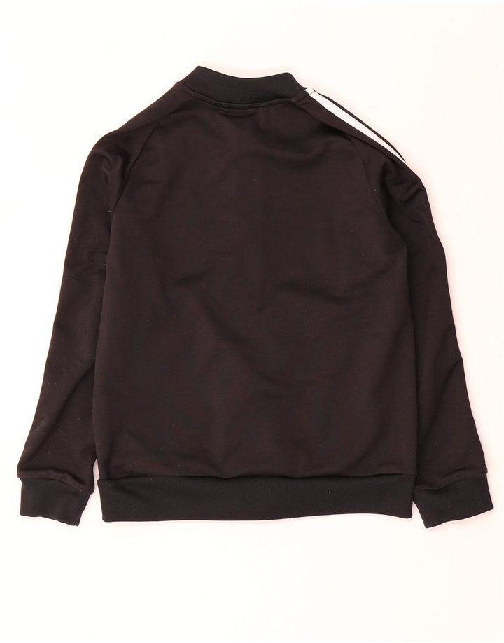 Giacca Top della tuta da ragazzo Adidas 9-10 anni in poliestere nero
