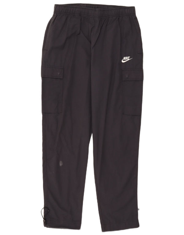 Pantaloni della tuta cargo Nike da uomo in cotone blu navy medio