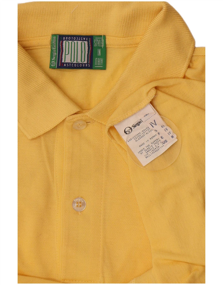 Polo Uomo Sergio Tacchini Cotone Giallo Medio