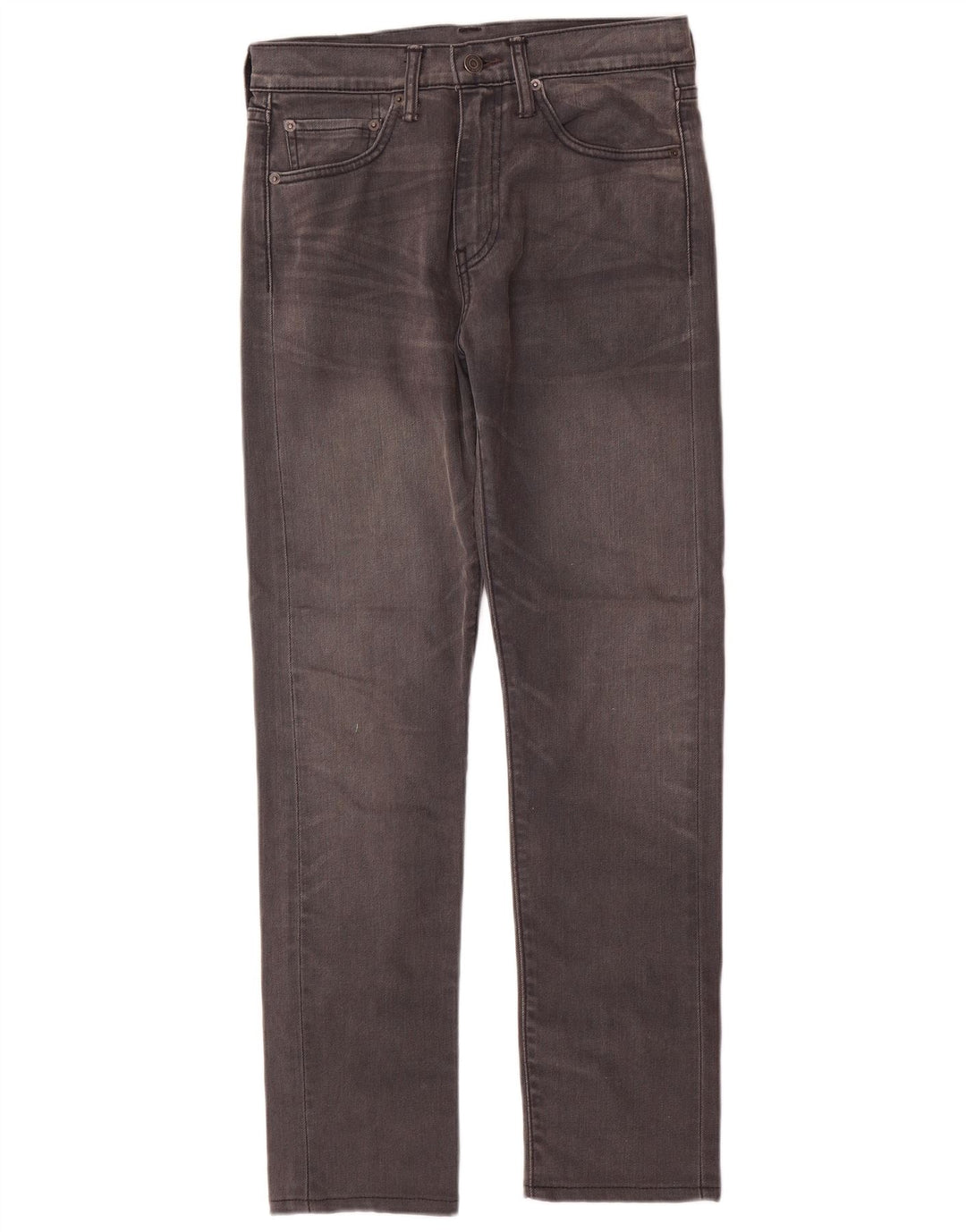 Levi's Uomo 522 Jeans slim affusolati W28 L29 Cotone grigio