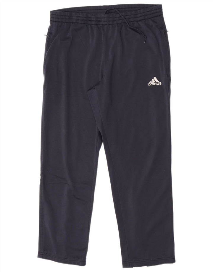 Tuta intera da uomo Adidas UK 38/40 Poliestere color block grigio medio